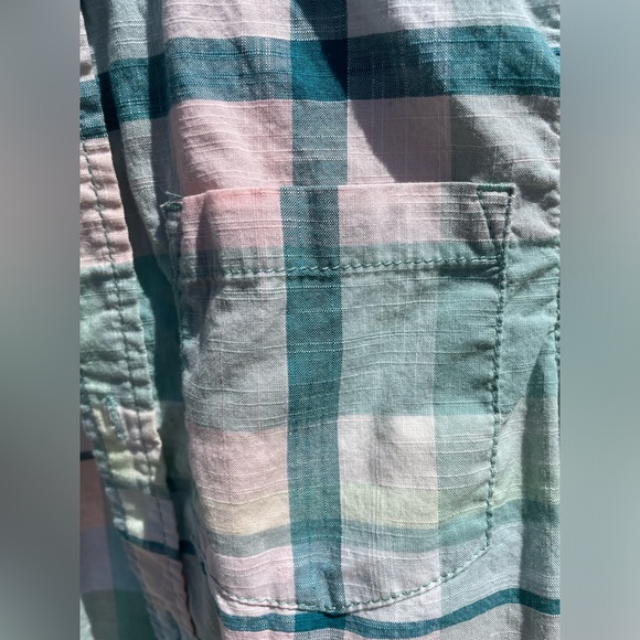 Cat & Jack Short Sleeve Button down - Picture 4 of 4